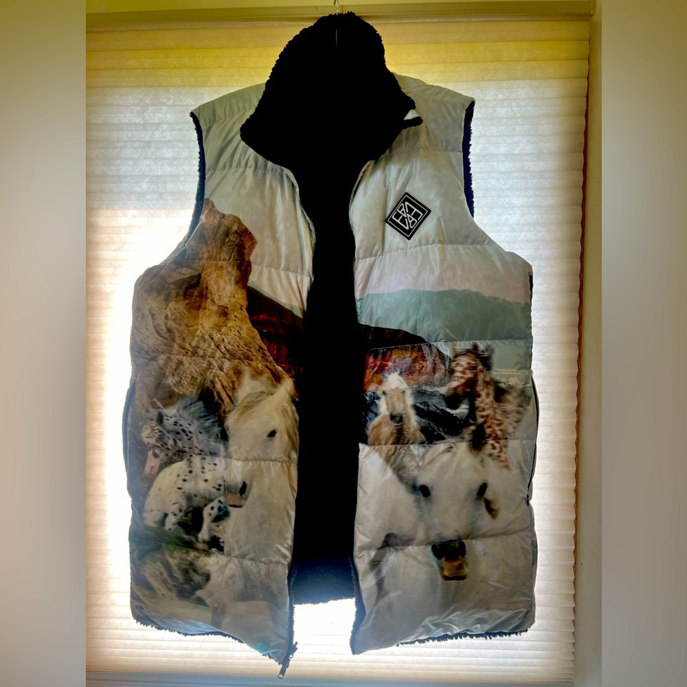 Eddie bauer x BAJA EAST Graphic Print Puffer Vest